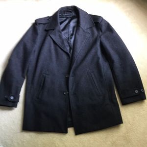 Structure peacoat-style coat, men’s medium